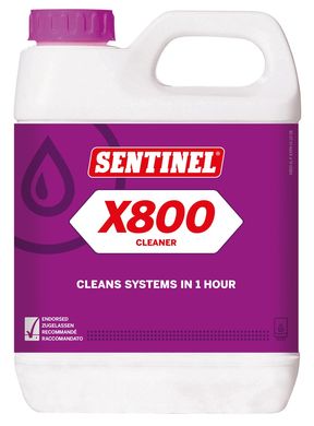 Жидкость для очистки отопительной системы Sentinel X800 Cleaner, 1 л