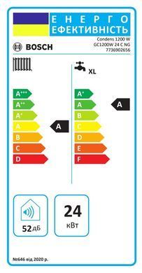 Котел конденсаційний двоконтурний Bosch Condens GC1200W 24 C 23 UA