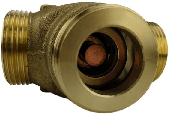 Трехходовой термосмесительный клапан Herz Teplomix DN 25