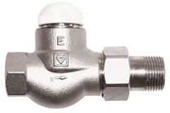 Zawór termostatyczny Herz TS-E 1", przelotowy