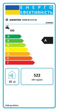 Водонагреватель электрический Ariston DUNE RS 15 PL EU