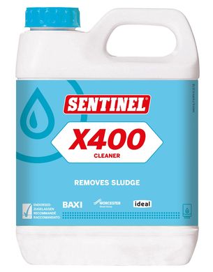 Жидкость для очистки отопительной системы Sentinel X400 Cleaner, 1 л