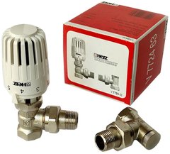 Zestaw termostatyczny Herz Project TS-90-V, narożny